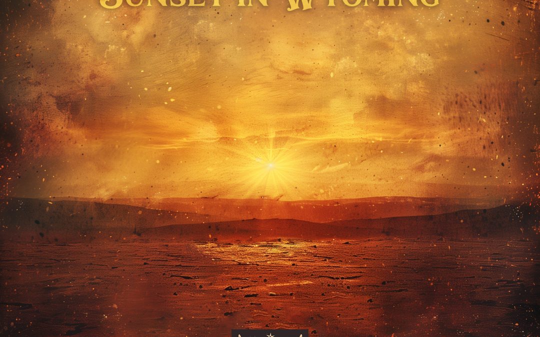 Sunset in Wyoming cover art