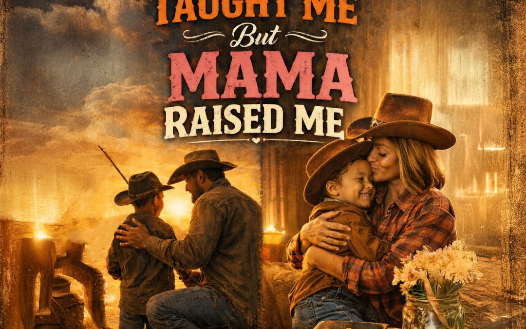 Album cover for Daddy Taught Me but Mama Raised Me